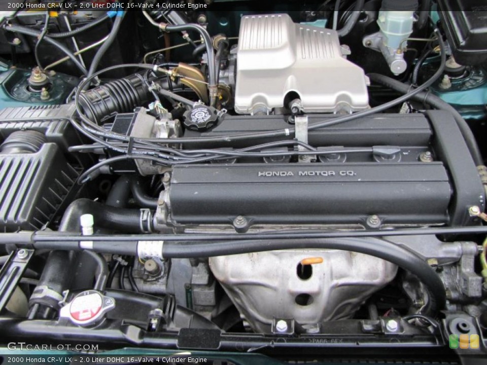 2.0 Liter DOHC 16-Valve 4 Cylinder Engine for the 2000 Honda CR-V #38091623