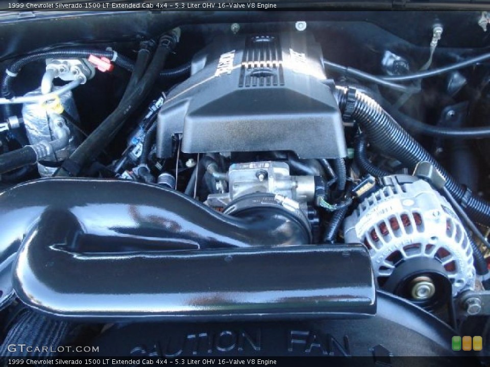 5.3 Liter OHV 16-Valve V8 Engine for the 1999 Chevrolet Silverado 1500 #38107819