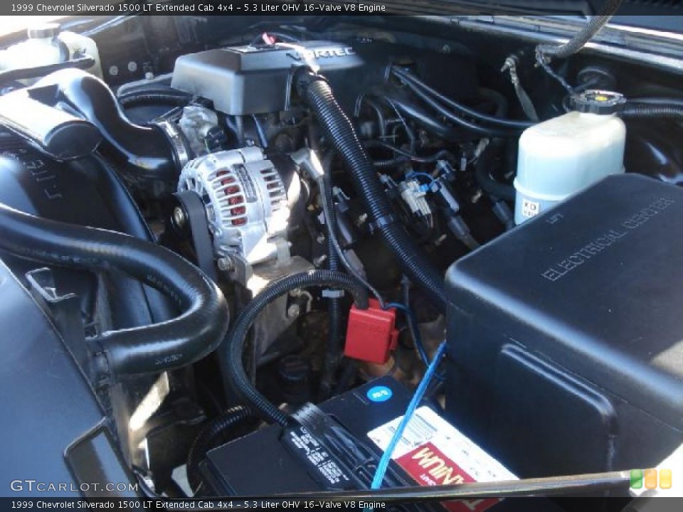 5.3 Liter OHV 16-Valve V8 Engine for the 1999 Chevrolet Silverado 1500 #38107851