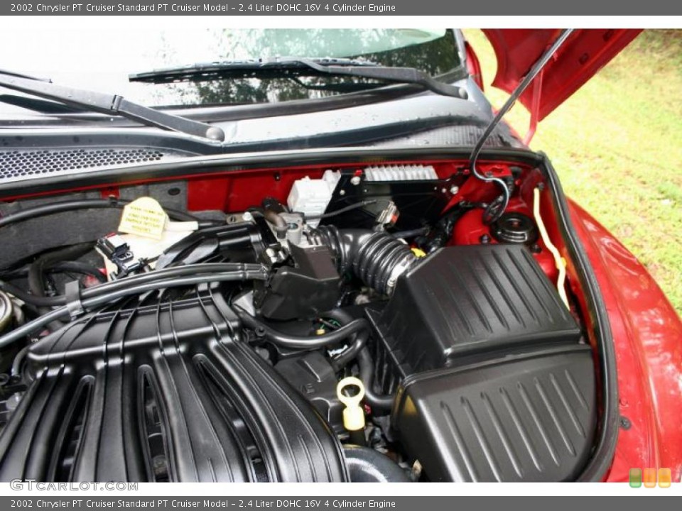 2.4 Liter DOHC 16V 4 Cylinder 2002 Chrysler PT Cruiser Engine