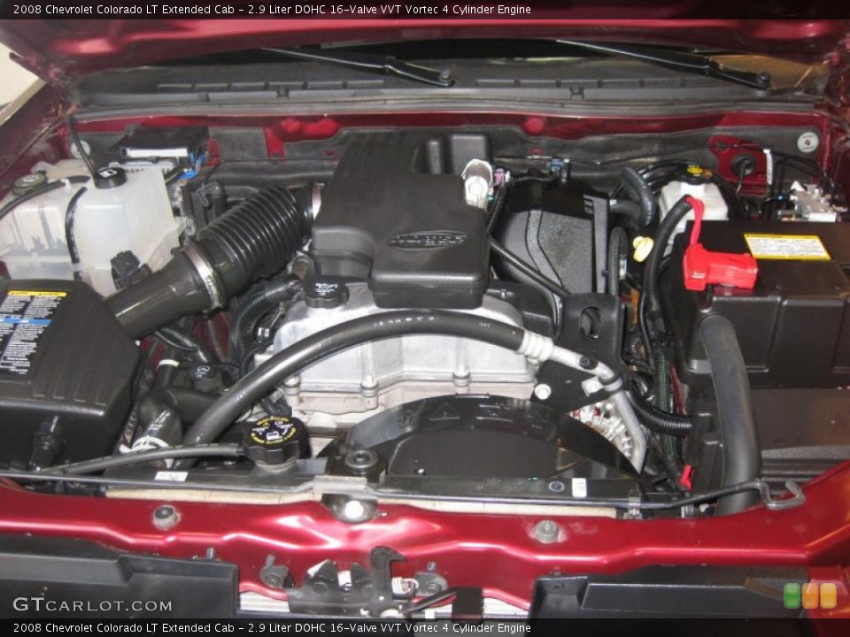 2.9 Liter DOHC 16-Valve VVT Vortec 4 Cylinder Engine for the 2008 Chevrolet Colorado #38116635