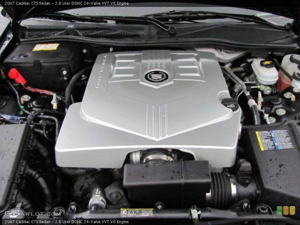 2.8 Liter DOHC 24-Valve VVT V6 Engine for the 2007 Cadillac CTS #38128382