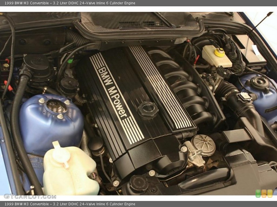 3.2 Liter DOHC 24-Valve Inline 6 Cylinder Engine for the 1999 BMW M3 #38130330