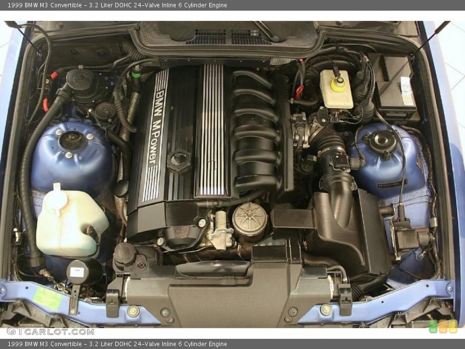 3.2 Liter DOHC 24-Valve Inline 6 Cylinder Engine for the 1999 BMW M3 #38130342