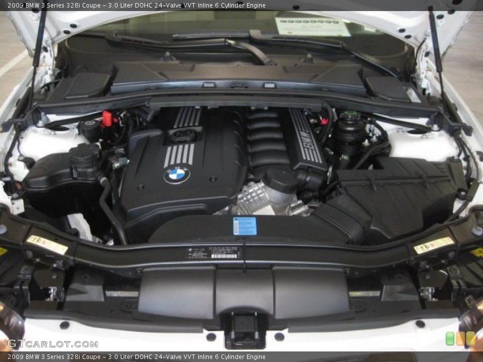 3.0 Liter DOHC 24-Valve VVT Inline 6 Cylinder Engine for the 2009 BMW 3 Series #38134770
