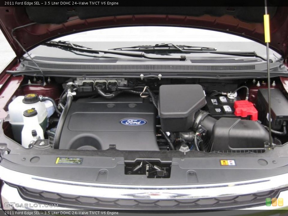 3.5 Liter DOHC 24-Valve TiVCT V6 Engine for the 2011 Ford Edge #38136082