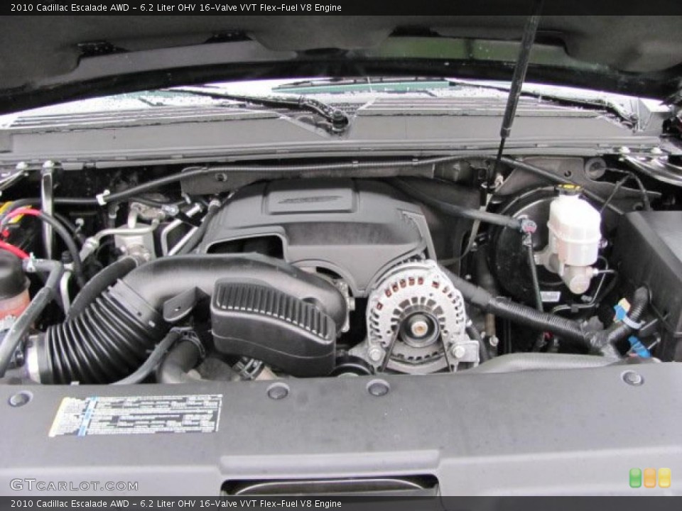 6.2 Liter OHV 16-Valve VVT Flex-Fuel V8 Engine for the 2010 Cadillac Escalade #38138046