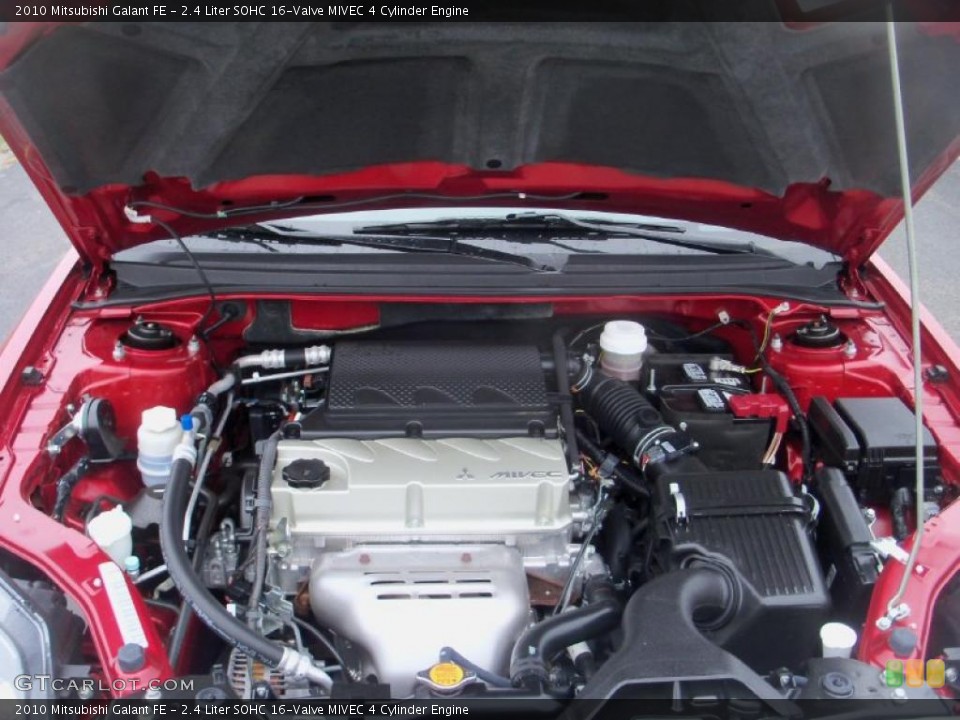 2.4 Liter SOHC 16-Valve MIVEC 4 Cylinder Engine for the 2010 Mitsubishi Galant #38138218