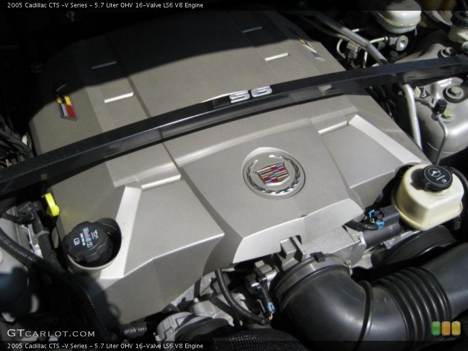 5.7 Liter OHV 16-Valve LS6 V8 Engine for the 2005 Cadillac CTS #38142178