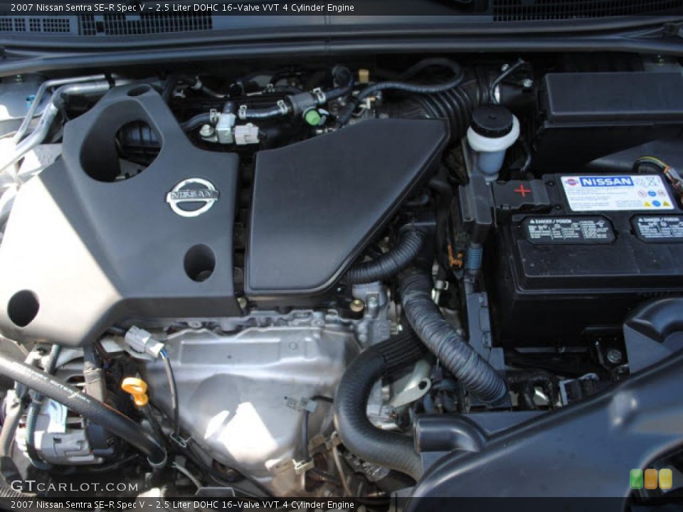 2.5 Liter DOHC 16-Valve VVT 4 Cylinder Engine for the 2007 Nissan Sentra #38144702