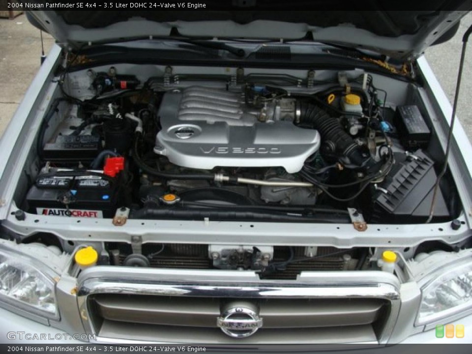 3.5 Liter DOHC 24-Valve V6 Engine for the 2004 Nissan Pathfinder #38165086