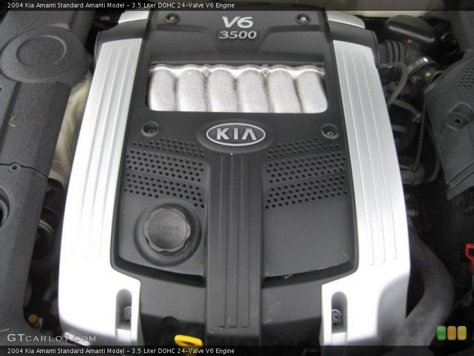 3.5 Liter DOHC 24-Valve V6 Engine for the 2004 Kia Amanti #38167390