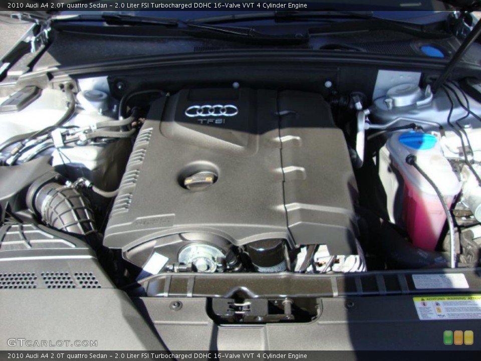 2.0 Liter FSI Turbocharged DOHC 16-Valve VVT 4 Cylinder Engine for the 2010 Audi A4 #38181992