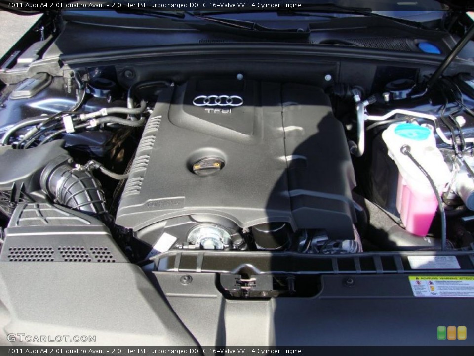 2.0 Liter FSI Turbocharged DOHC 16-Valve VVT 4 Cylinder Engine for the 2011 Audi A4 #38184396