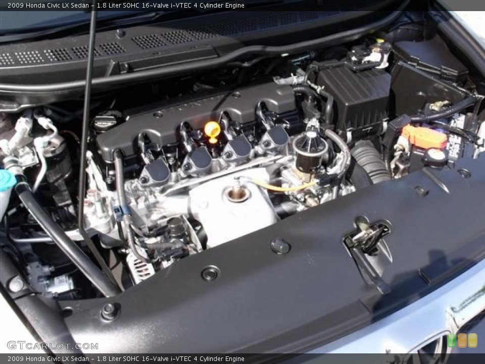 1.8 Liter SOHC 16-Valve i-VTEC 4 Cylinder Engine for the 2009 Honda Civic #38185976