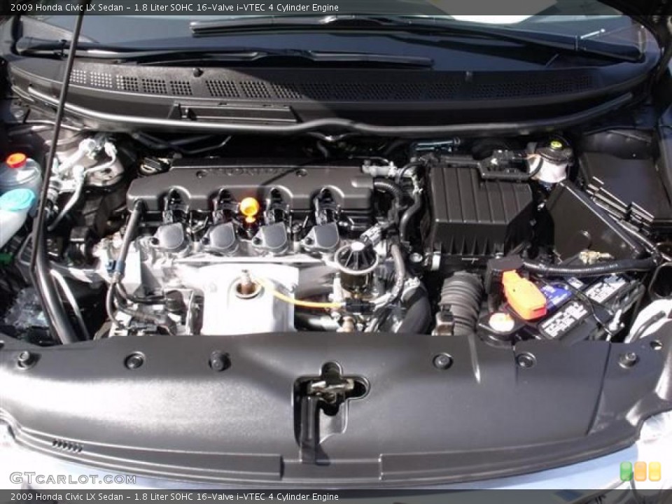 1.8 Liter SOHC 16-Valve i-VTEC 4 Cylinder Engine for the 2009 Honda Civic #38185992