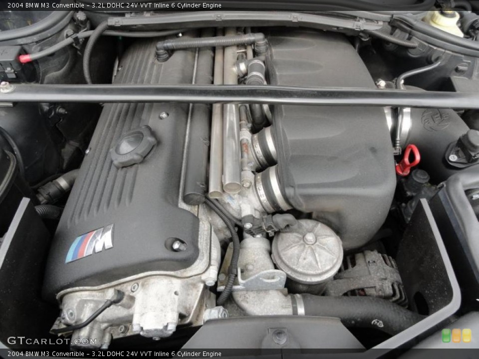 3.2L DOHC 24V VVT Inline 6 Cylinder Engine for the 2004 BMW M3 #38190832