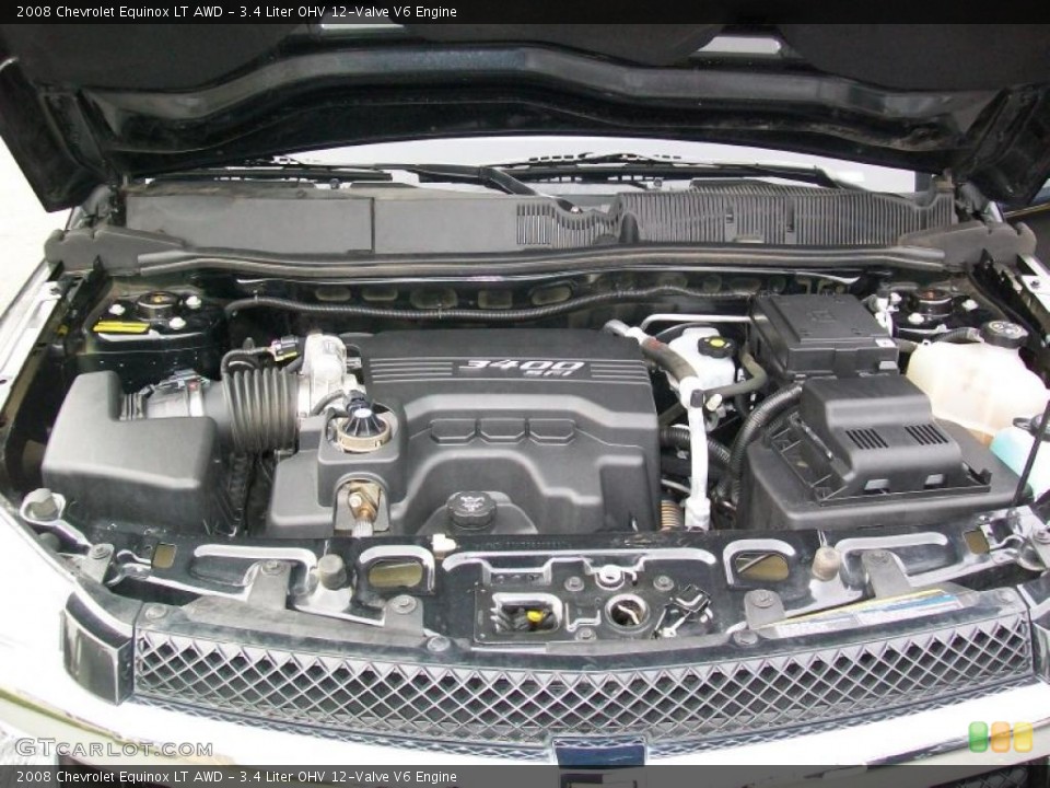 3.4 Liter OHV 12-Valve V6 Engine for the 2008 Chevrolet Equinox #38197000