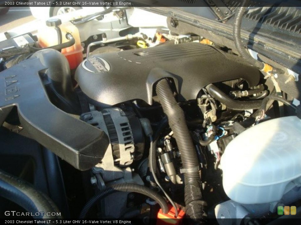 5.3 Liter OHV 16-Valve Vortec V8 Engine for the 2003 Chevrolet Tahoe #38198624