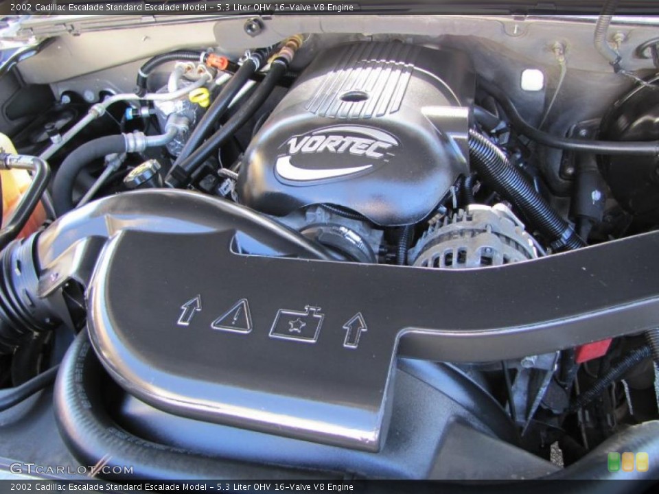 5.3 Liter OHV 16-Valve V8 Engine for the 2002 Cadillac Escalade #38203400