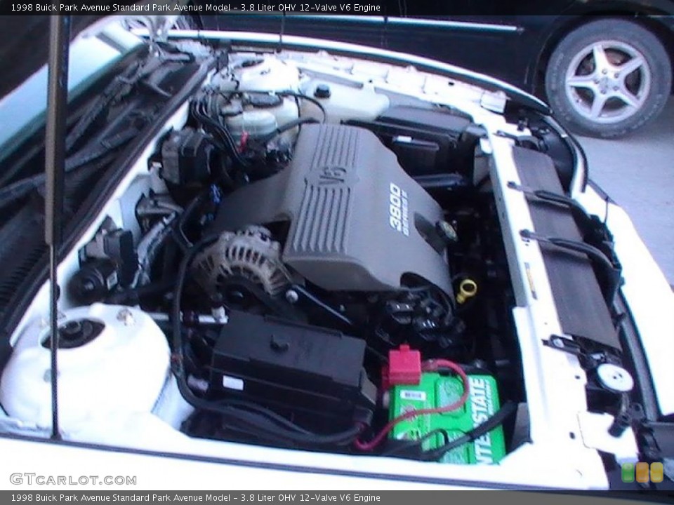 3.8 Liter OHV 12-Valve V6 Engine for the 1998 Buick Park Avenue #38203560
