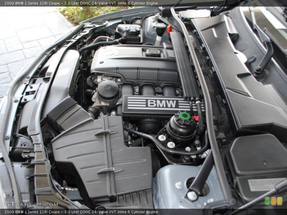 3.0 Liter DOHC 24-Valve VVT Inline 6 Cylinder Engine for the 2009 BMW 1 Series #38206752
