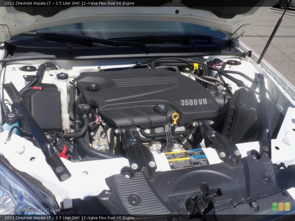 3.5 Liter OHV 12-Valve Flex-Fuel V6 Engine for the 2011 Chevrolet Impala #38207068