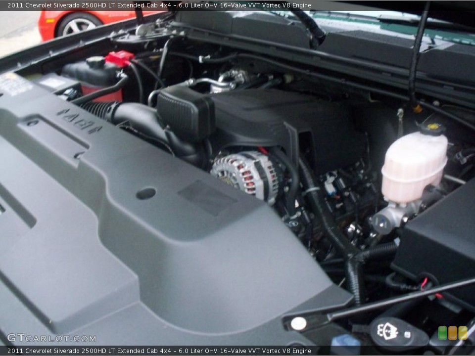 6.0 Liter OHV 16-Valve VVT Vortec V8 Engine for the 2011 Chevrolet Silverado 2500HD #38208728