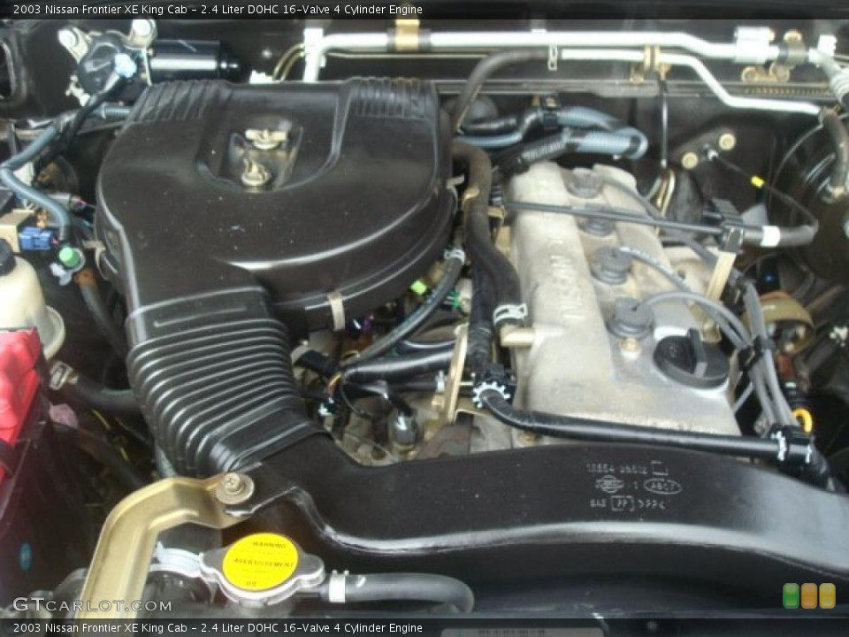 2.4 Liter DOHC 16-Valve 4 Cylinder Engine for the 2003 Nissan Frontier #38210480