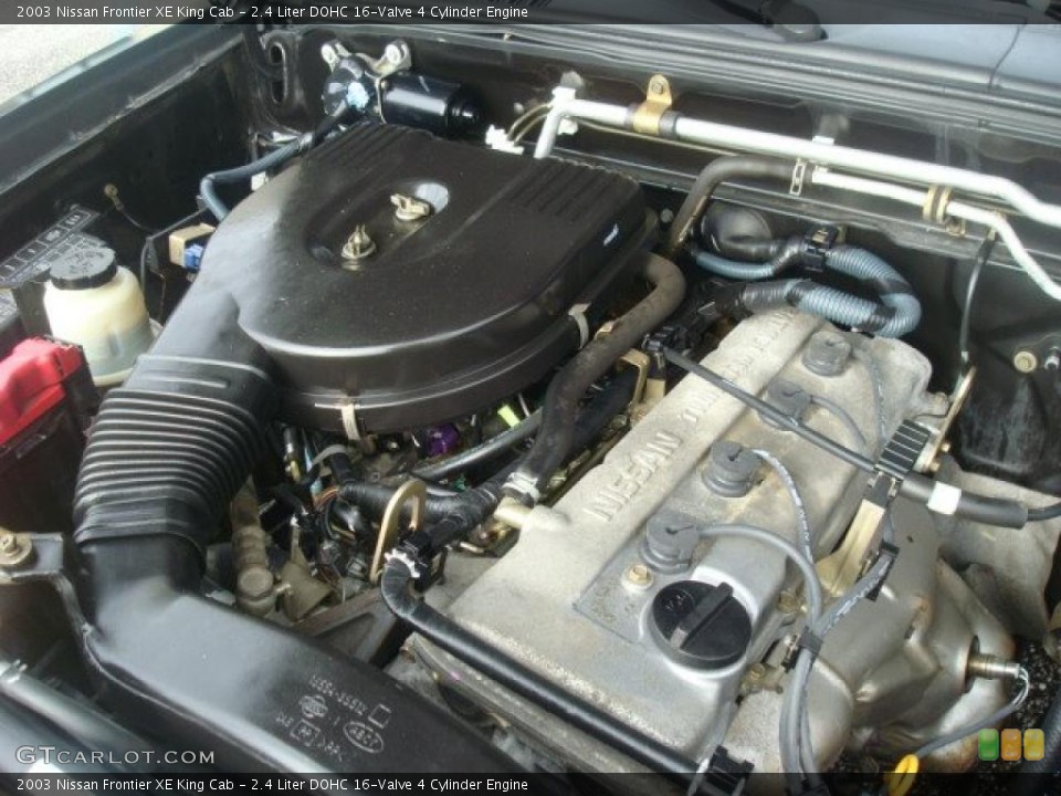 2.4 Liter DOHC 16-Valve 4 Cylinder Engine for the 2003 Nissan Frontier #38210496