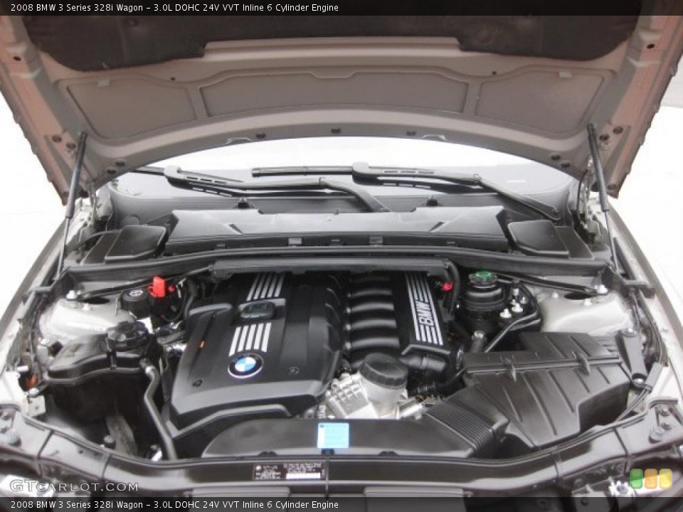 3.0L DOHC 24V VVT Inline 6 Cylinder Engine for the 2008 BMW 3 Series #38211972