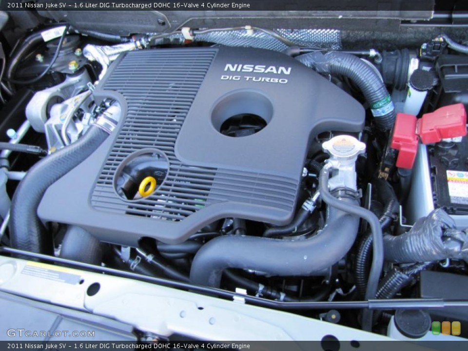 1.6 Liter DIG Turbocharged DOHC 16-Valve 4 Cylinder Engine for the 2011 Nissan Juke #38212052