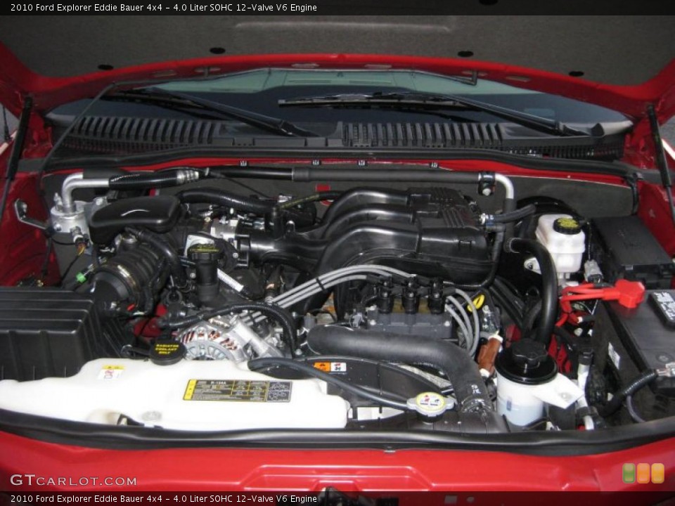 4.0 Liter SOHC 12-Valve V6 Engine for the 2010 Ford Explorer #38212704