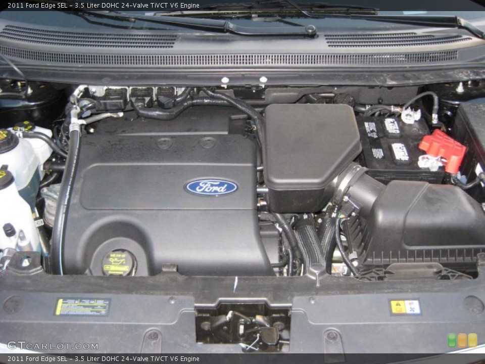 3.5 Liter DOHC 24-Valve TiVCT V6 Engine for the 2011 Ford Edge #38217556