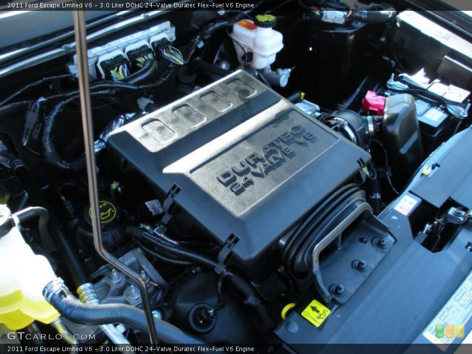 3.0 Liter DOHC 24-Valve Duratec Flex-Fuel V6 Engine for the 2011 Ford Escape #38224465