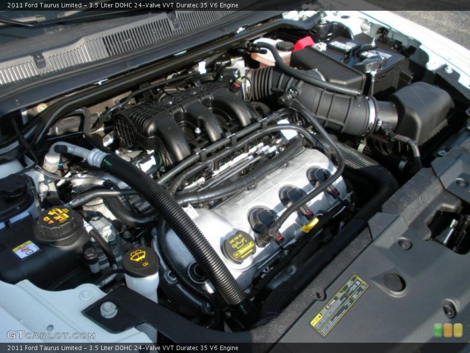 3.5 Liter DOHC 24-Valve VVT Duratec 35 V6 Engine for the 2011 Ford Taurus #38224749