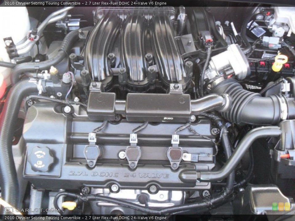 2.7 Liter Flex-Fuel DOHC 24-Valve V6 Engine for the 2010 Chrysler Sebring #38226137