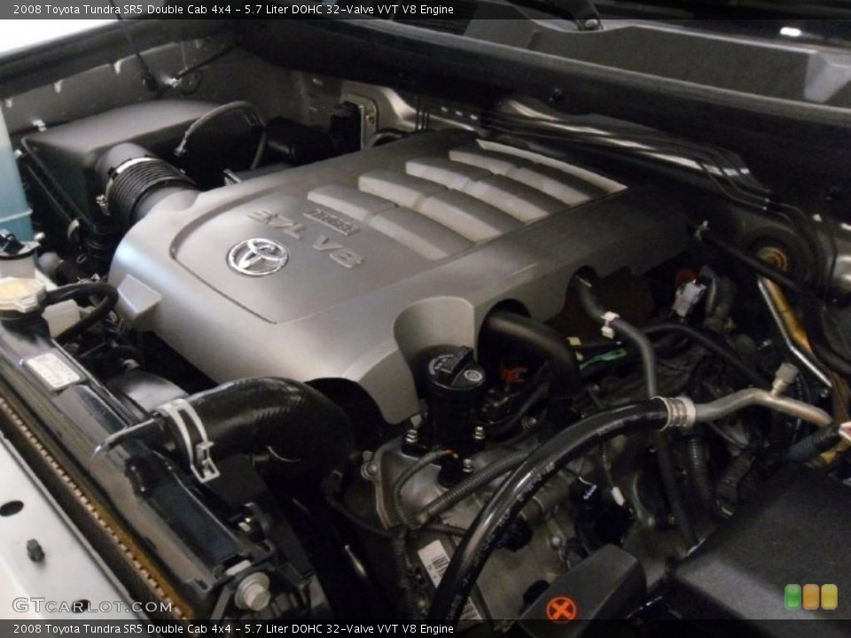 5.7 Liter DOHC 32-Valve VVT V8 Engine for the 2008 Toyota Tundra #38233203