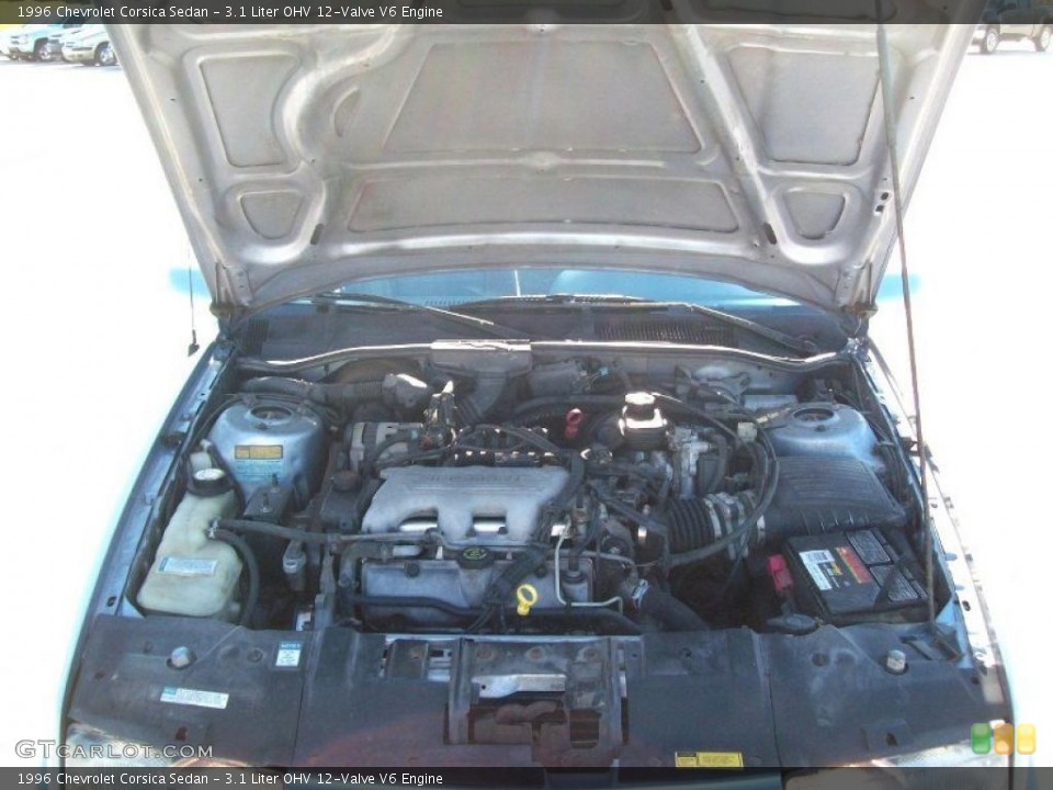 3.1 Liter OHV 12-Valve V6 1996 Chevrolet Corsica Engine