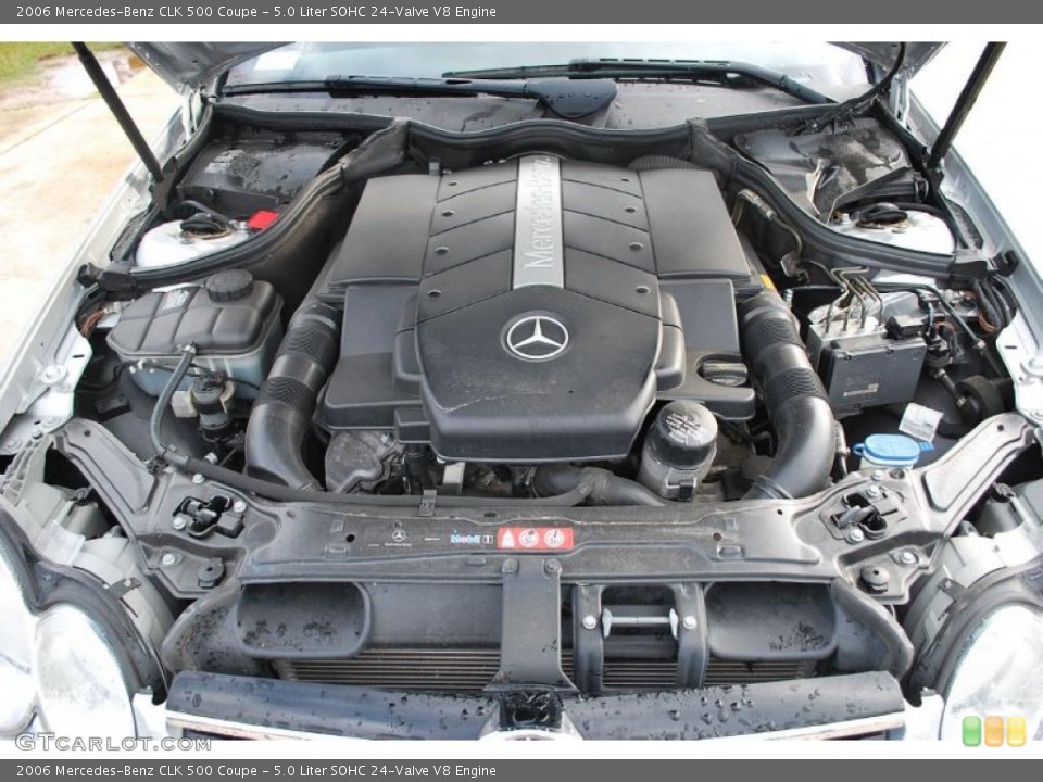 5.0 Liter SOHC 24-Valve V8 Engine for the 2006 Mercedes-Benz CLK #38247007