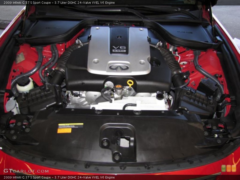 3.7 Liter DOHC 24-Valve VVEL V6 Engine for the 2009 Infiniti G #38252603