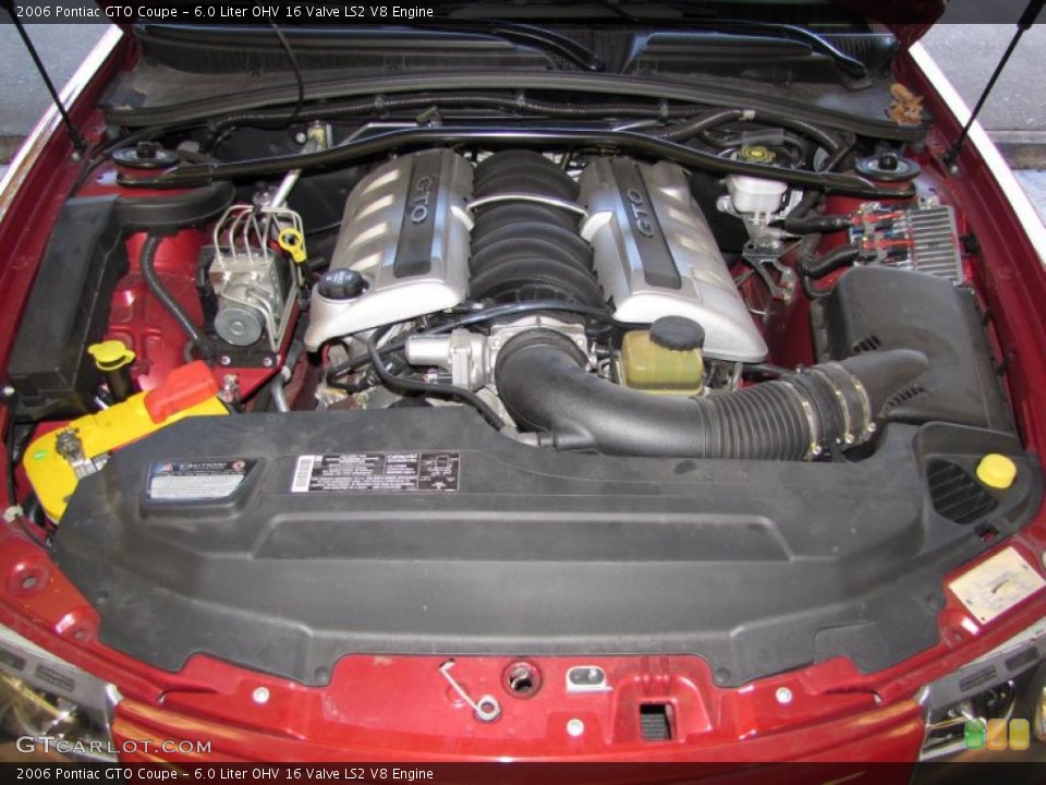 6.0 Liter OHV 16 Valve LS2 V8 Engine for the 2006 Pontiac GTO #38253423