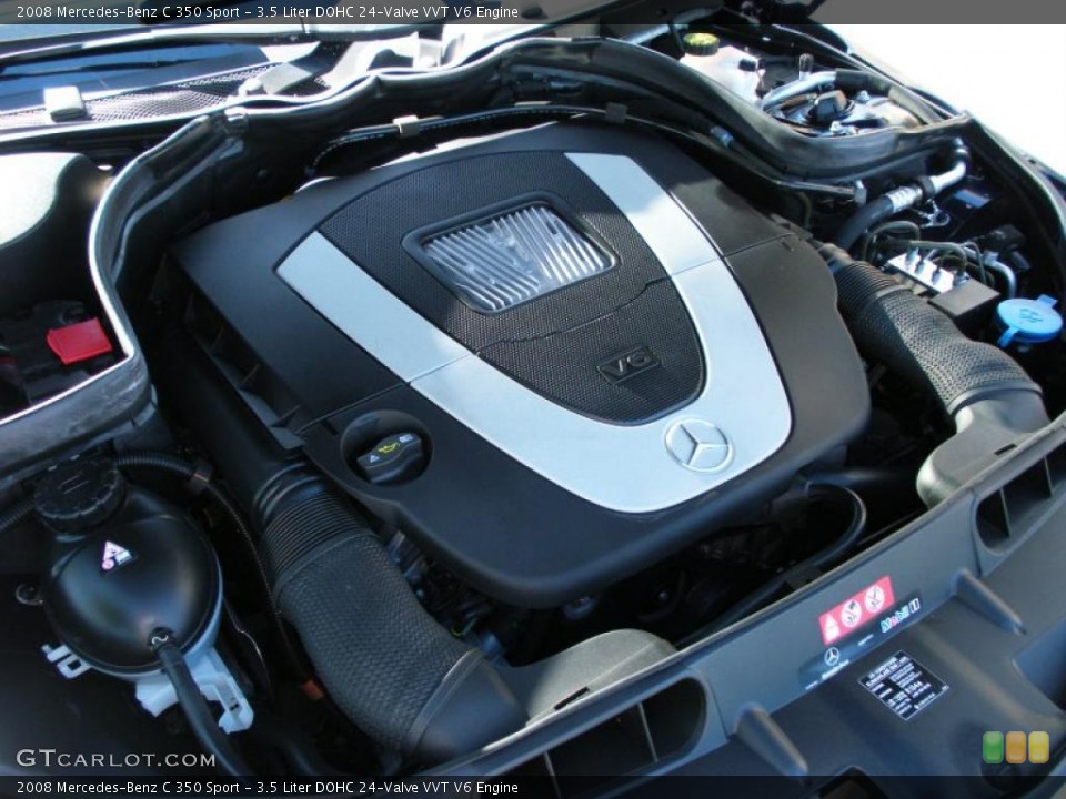 3.5 Liter DOHC 24-Valve VVT V6 Engine for the 2008 Mercedes-Benz C #38255212