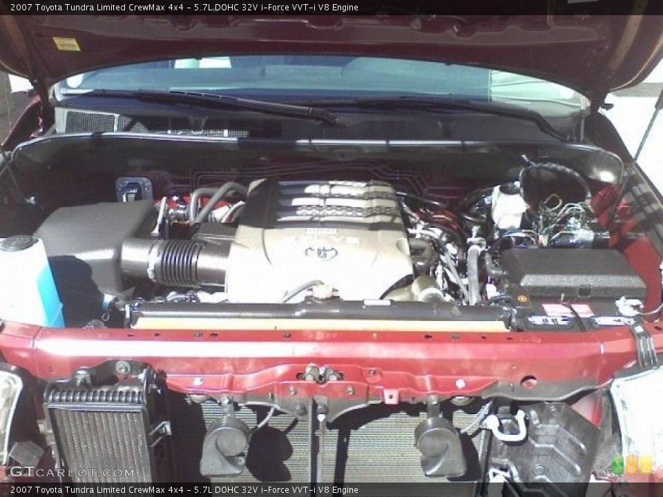 5.7L DOHC 32V i-Force VVT-i V8 Engine for the 2007 Toyota Tundra #38273020