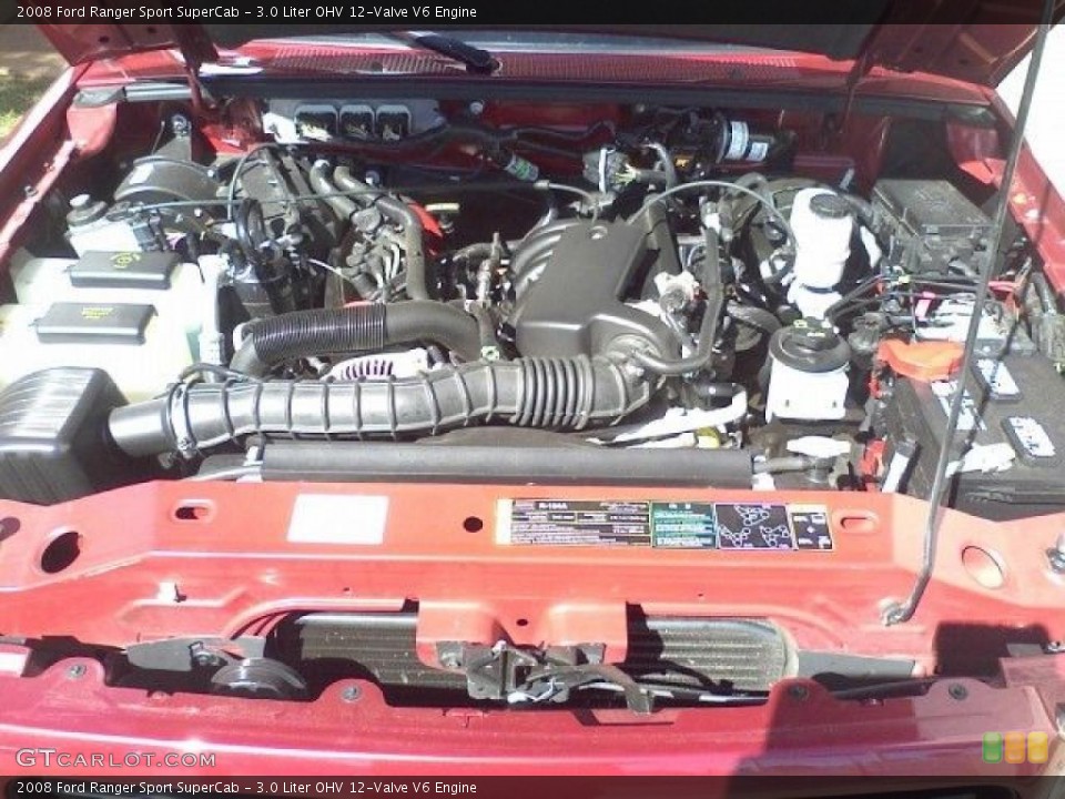 3.0 Liter OHV 12-Valve V6 Engine for the 2008 Ford Ranger #38273320