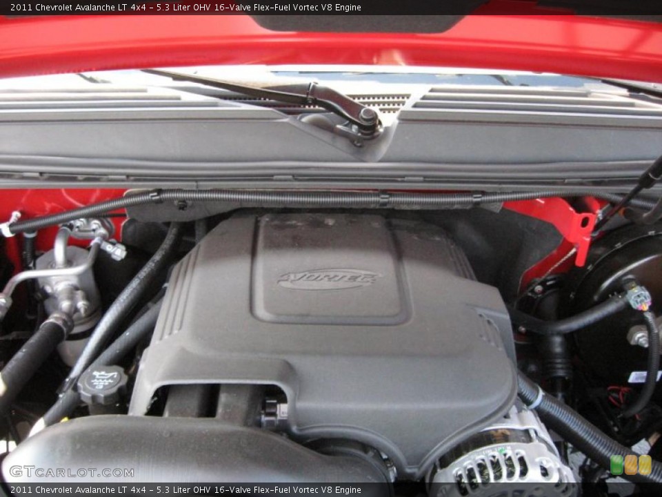 5.3 Liter OHV 16-Valve Flex-Fuel Vortec V8 Engine for the 2011 Chevrolet Avalanche #38277468