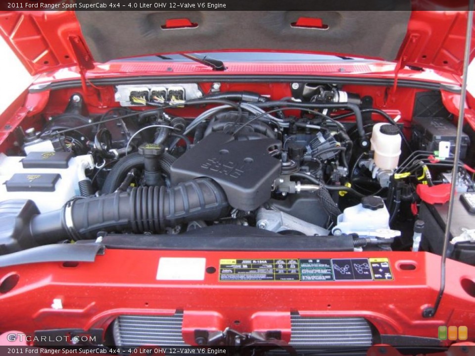 4.0 Liter OHV 12-Valve V6 Engine for the 2011 Ford Ranger #38280056