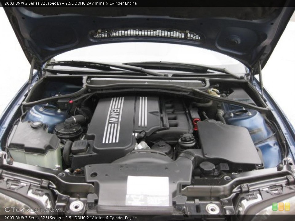 2.5L DOHC 24V Inline 6 Cylinder Engine for the 2003 BMW 3 Series #38281196