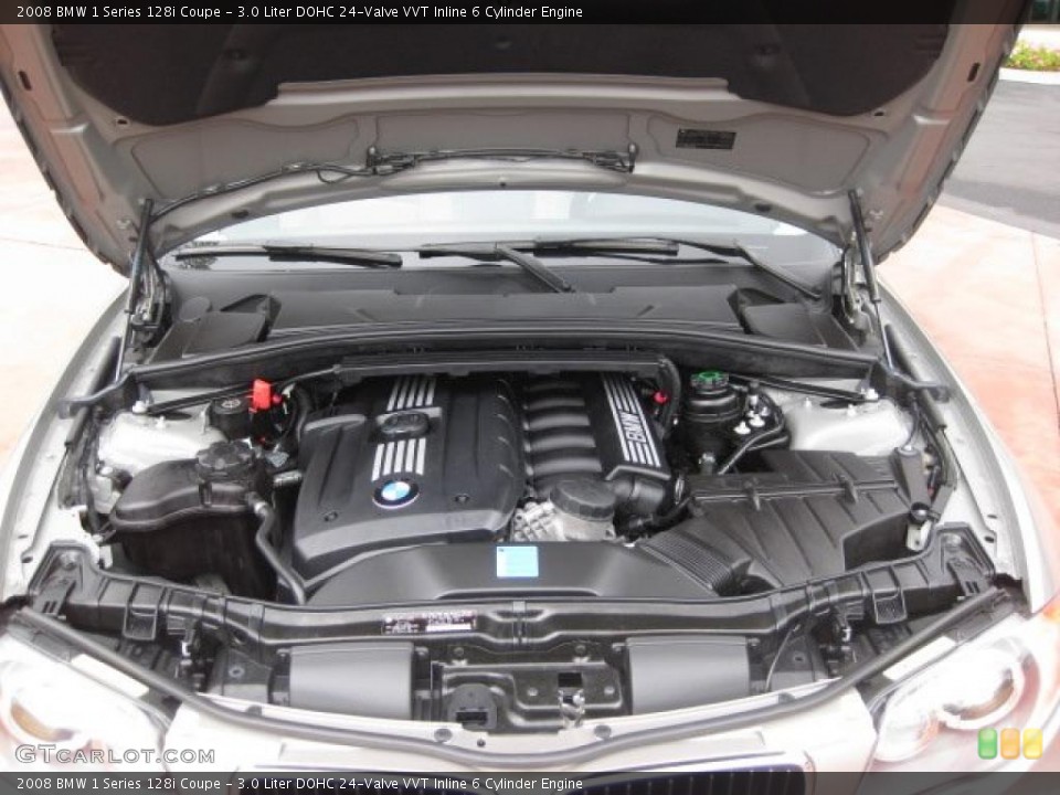 3.0 Liter DOHC 24-Valve VVT Inline 6 Cylinder Engine for the 2008 BMW 1 Series #38281800