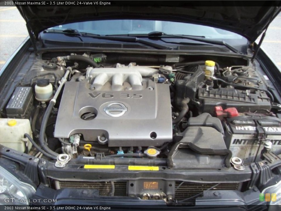 3.5 Liter DOHC 24-Valve V6 Engine for the 2003 Nissan Maxima #38284476